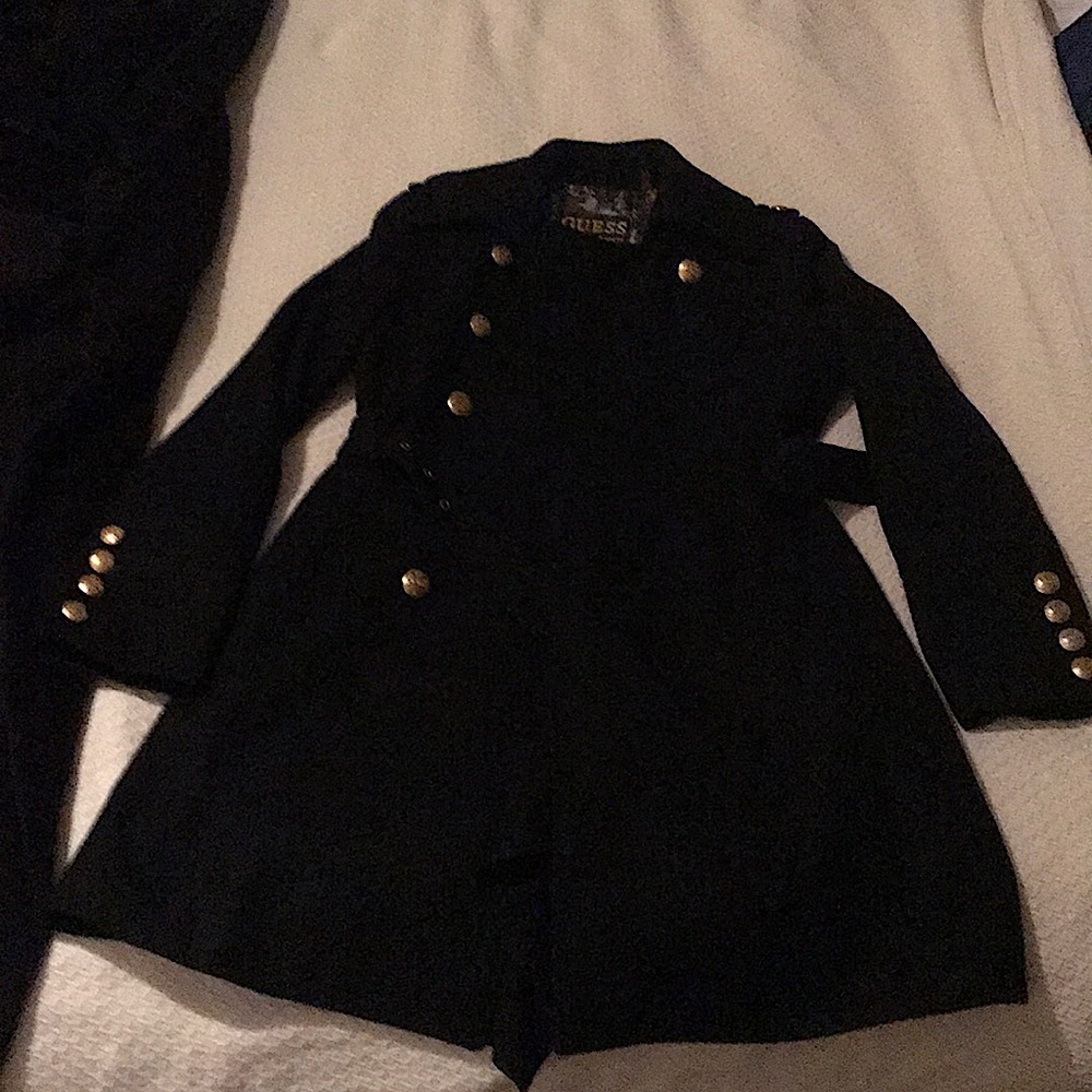 Black Guess wool coat